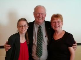 Claire Ammon, Fred Hart and Nora Galvin