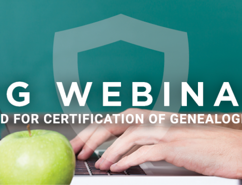 BCG FREE WEBINAR: “The Genealogical Proof Standard (GPS): A Review” by Shannon Green, CG®